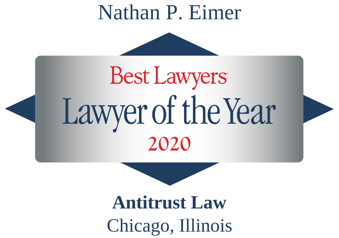 Nathan Eimer Lawyer of the Year 2020 badge Best Lawyers