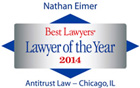 Nathan Eimer Lawyer of the Year 2014 badge Best Lawyers